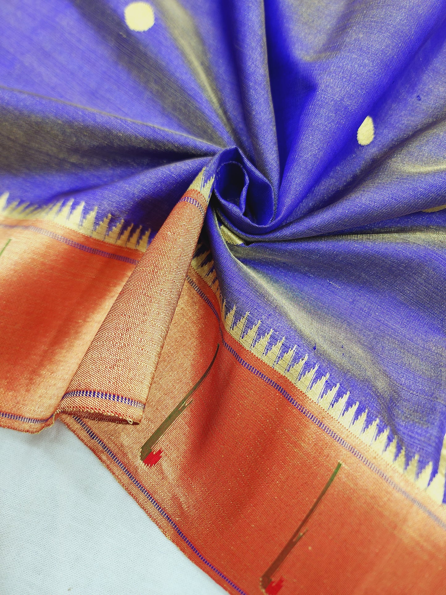 Single Muniya Brocade Paithani