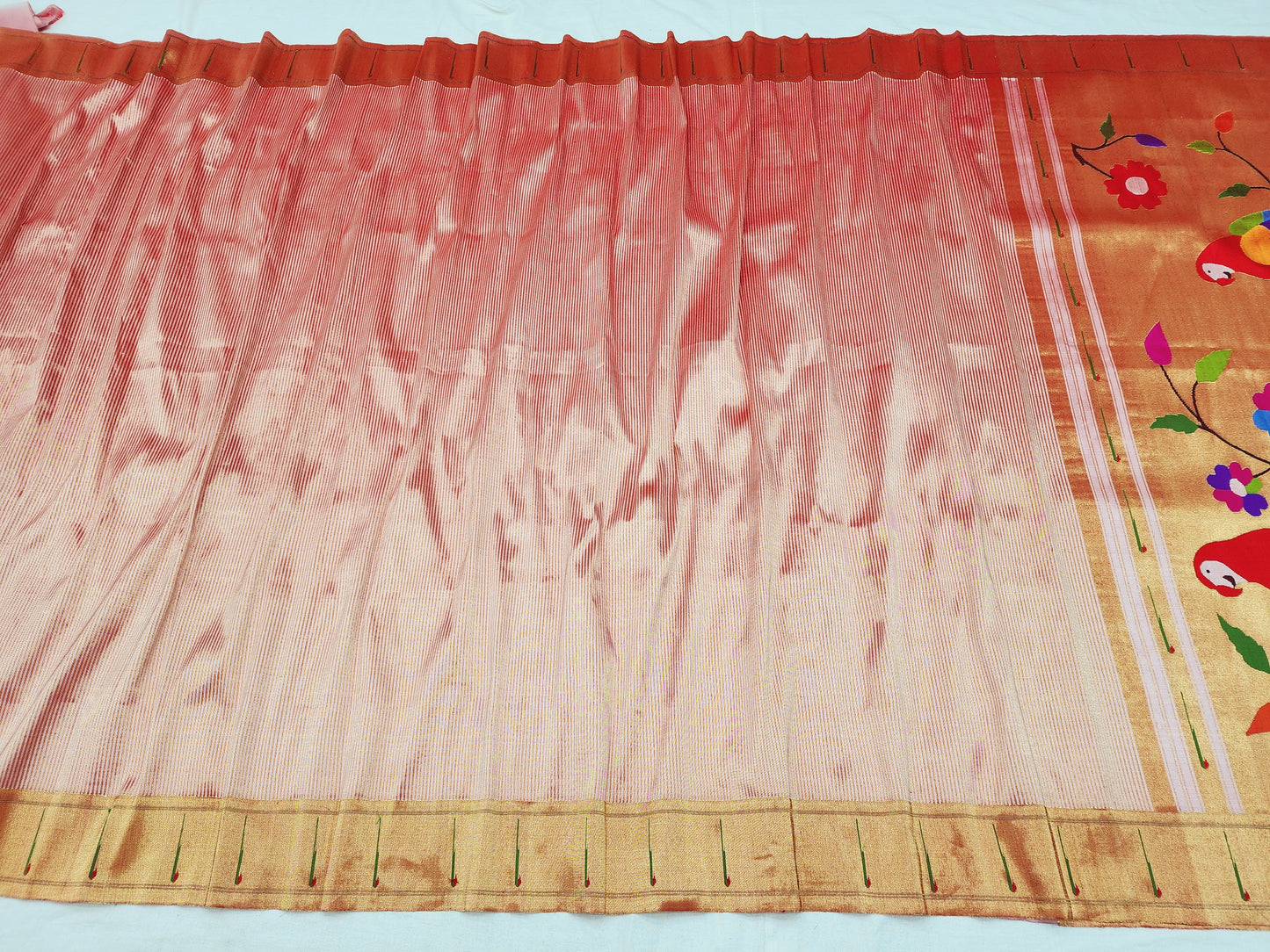 Single Muniya Brocade Paithani