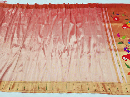 Single Muniya Brocade Paithani