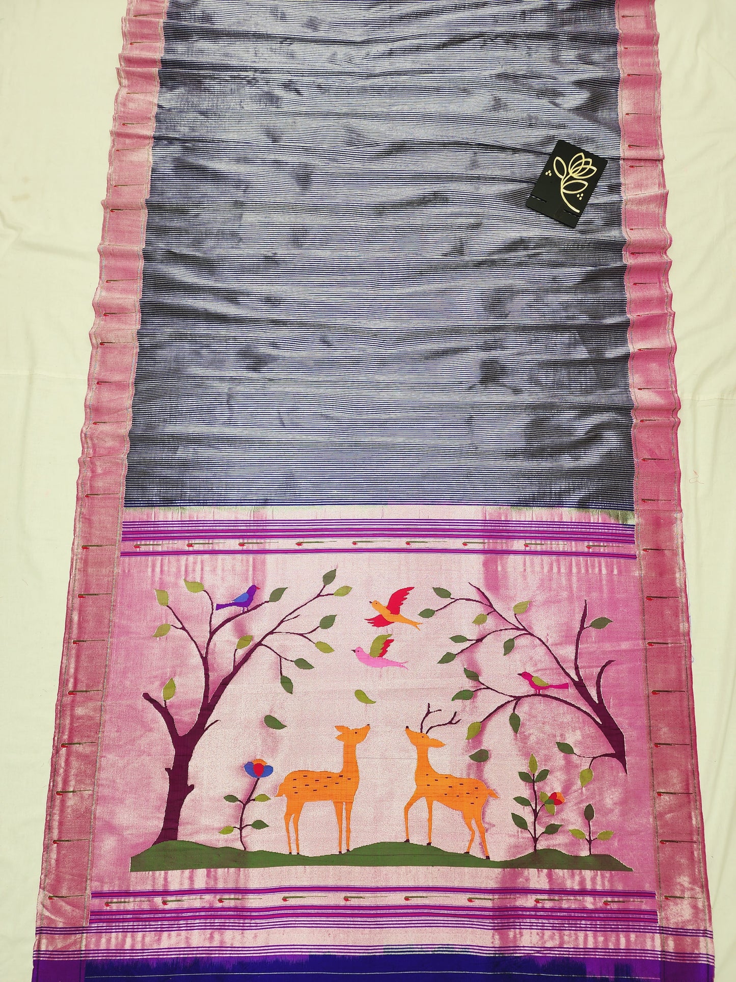 Single Muniya Brocade Paithani