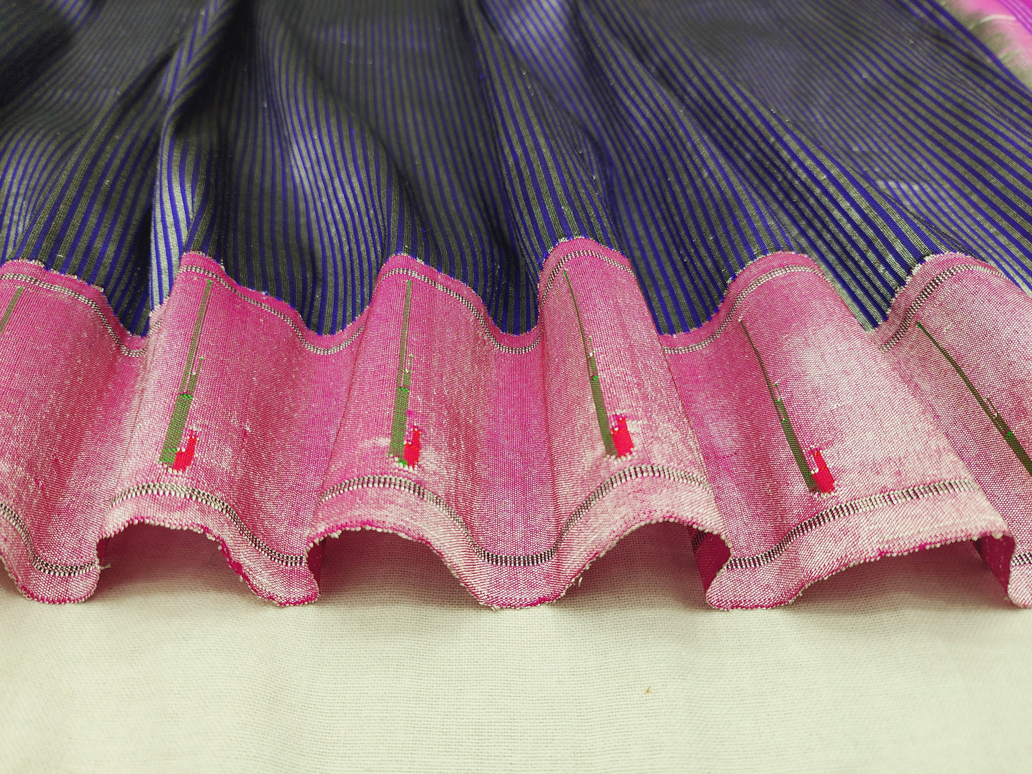 Single Muniya Brocade Paithani