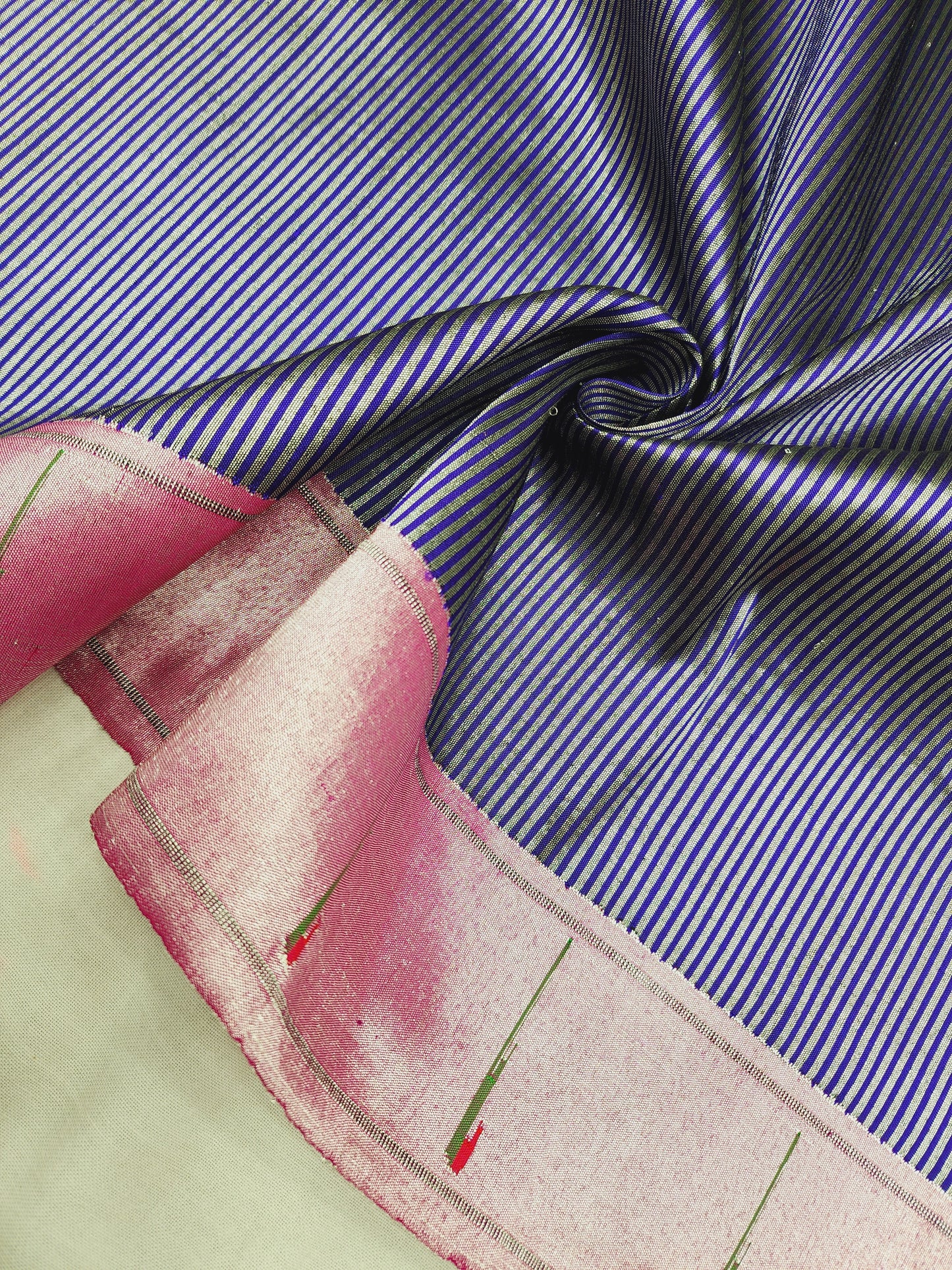 Single Muniya Brocade Paithani