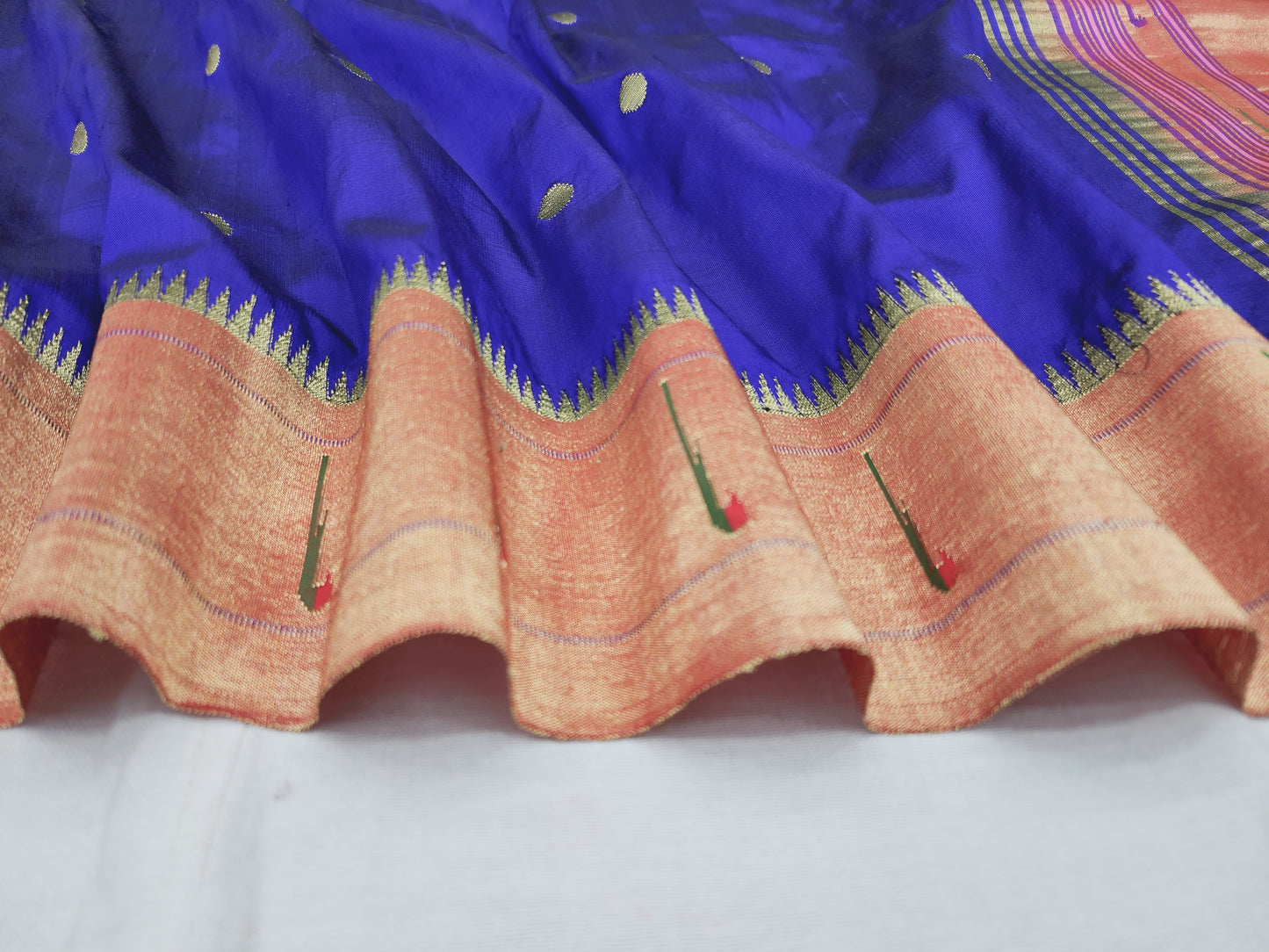 Single Muniya Brocade Paithani