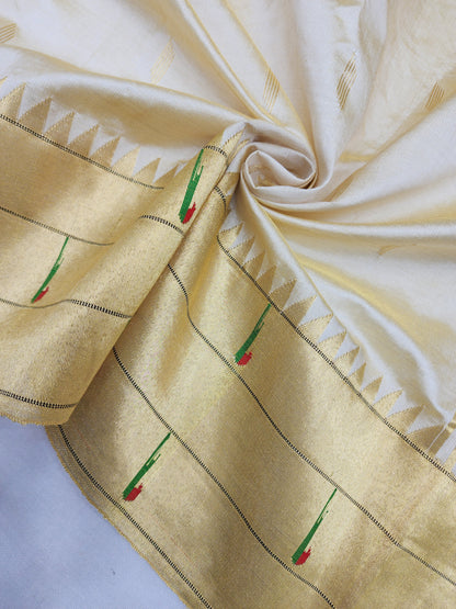 Triple Muniya Brocade Paithani