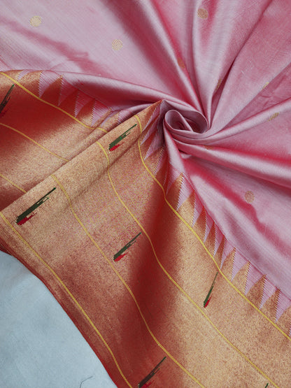 Triple Muniya Brocade Paithani