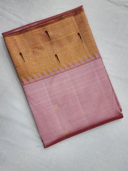 Triple Muniya Brocade Paithani