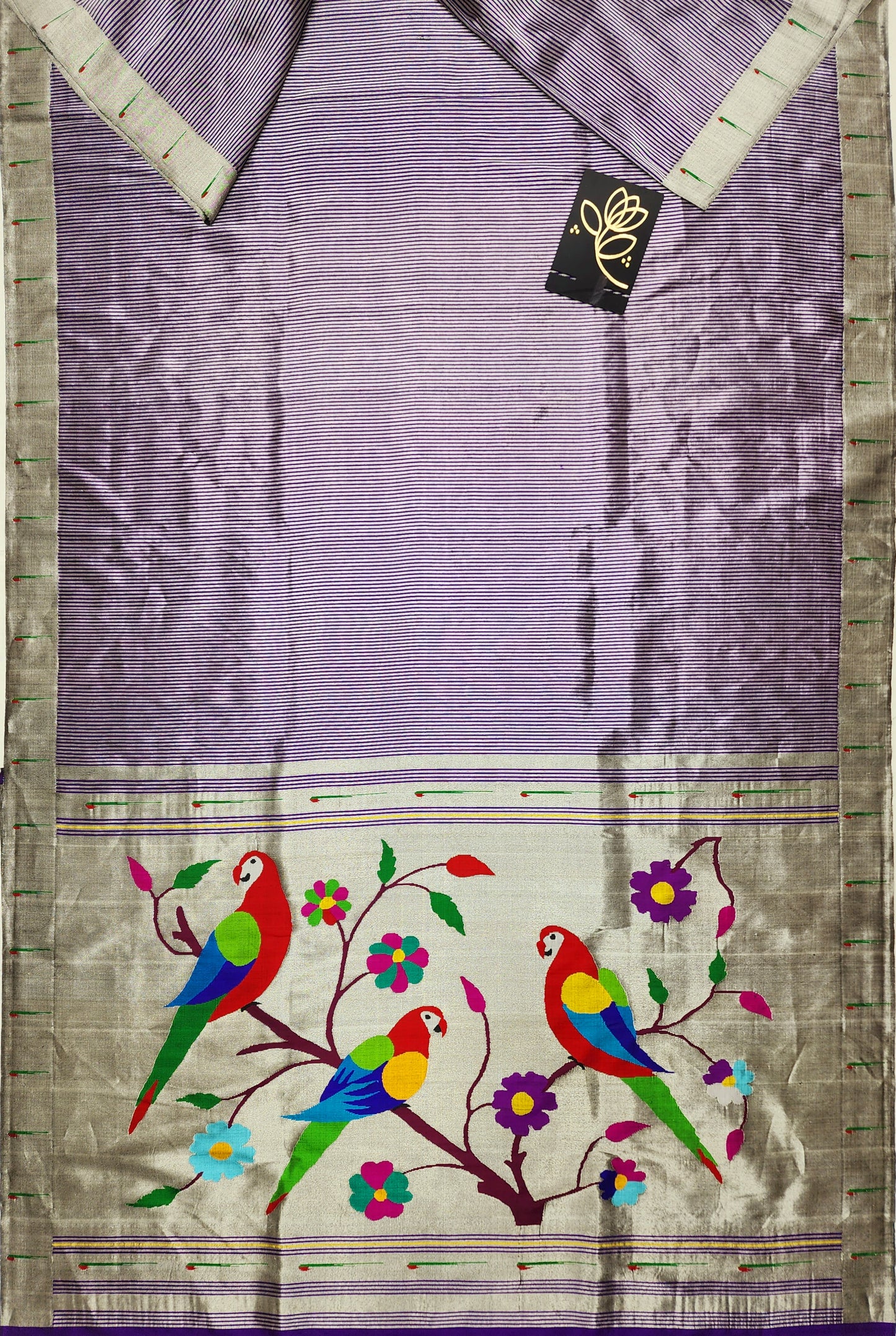 Single Muniya Brocade Paithani