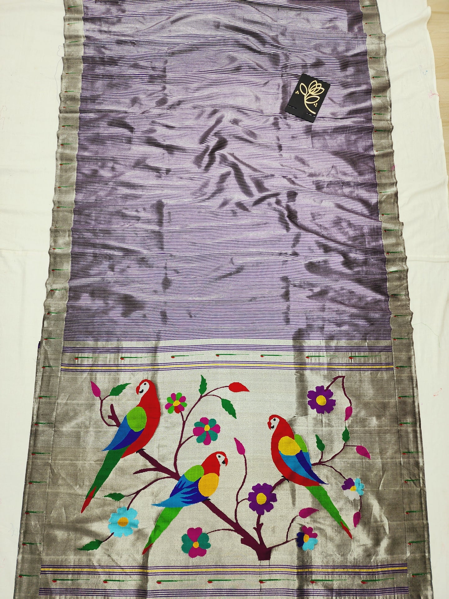 Single Muniya Brocade Paithani