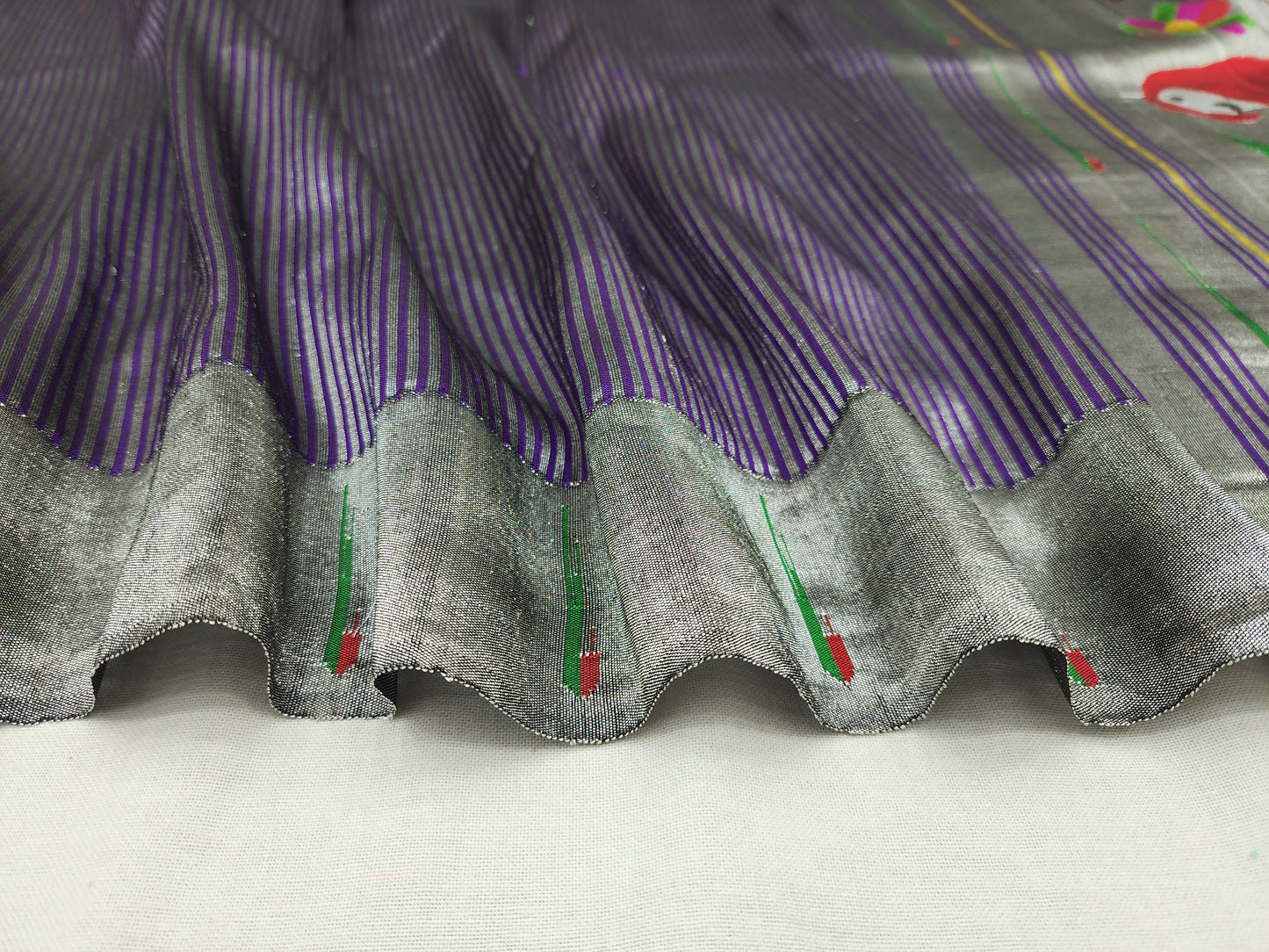 Single Muniya Brocade Paithani