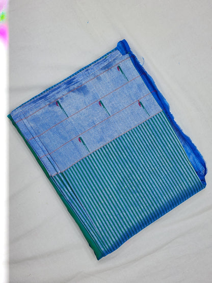 Triple Muniya Brocade Paithani