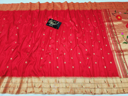 Triple Muniya Brocade Paithani