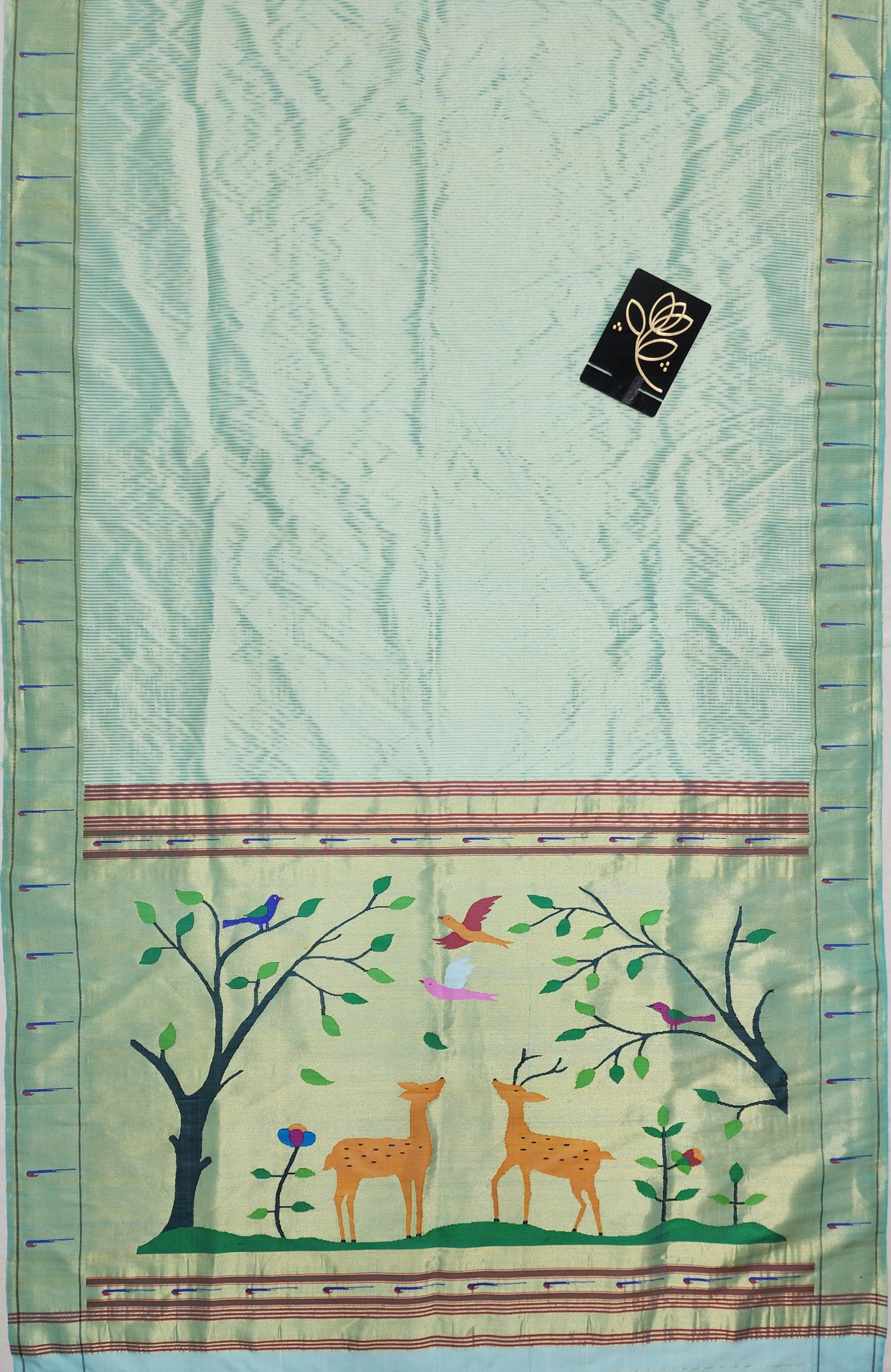 Single Muniya Brocade Paithani