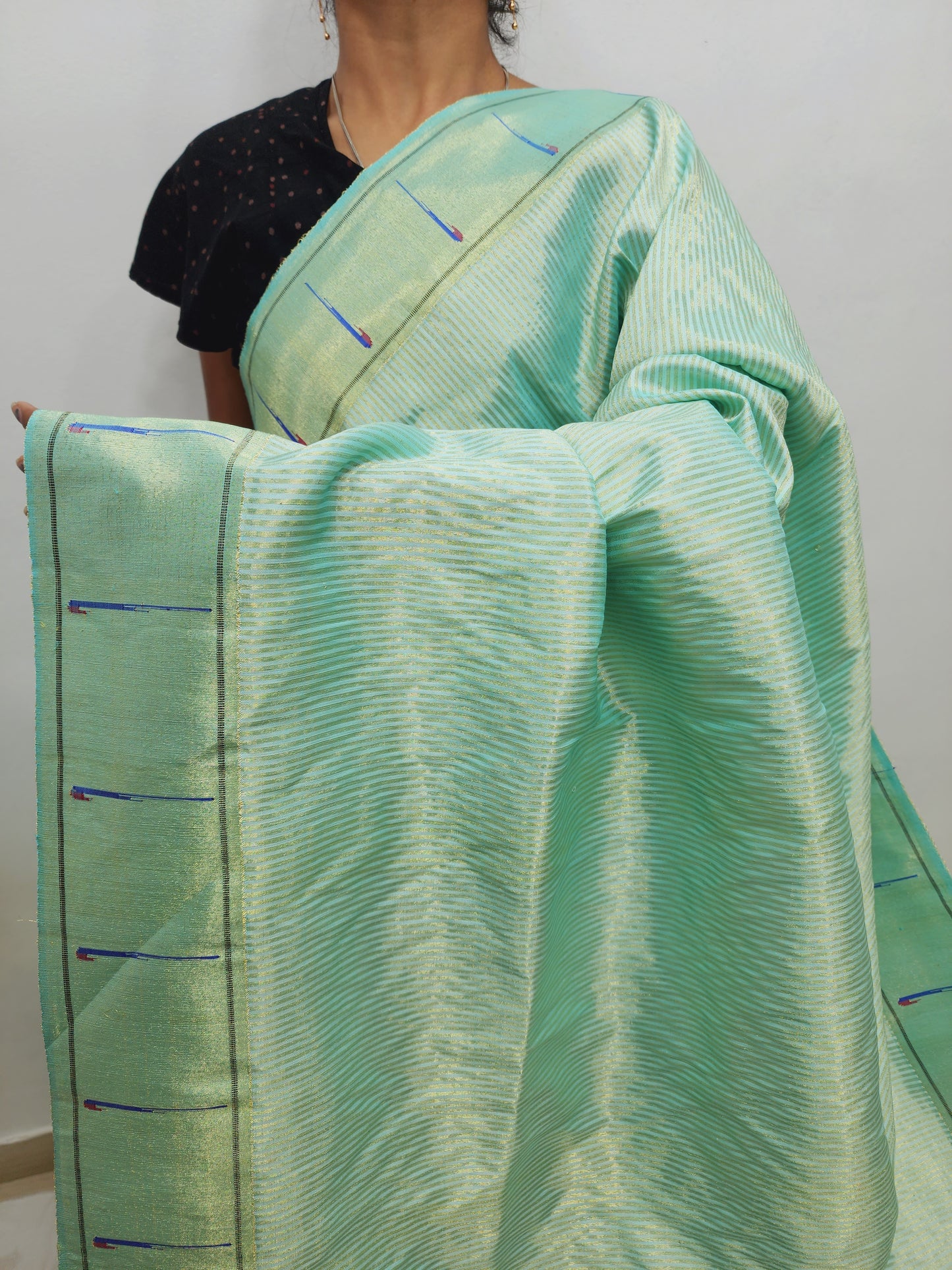 Single Muniya Brocade Paithani