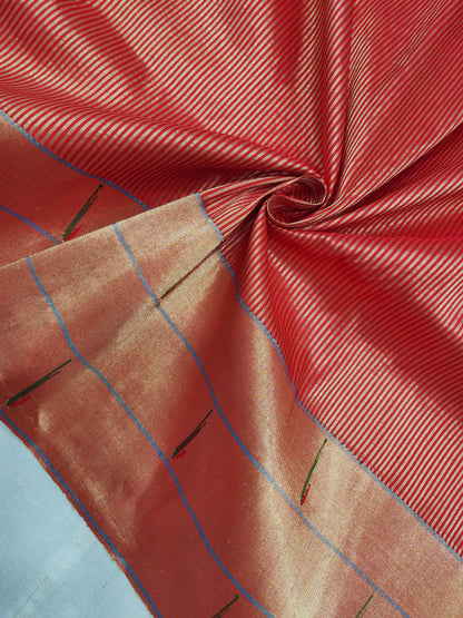 Triple Muniya Brocade Paithani