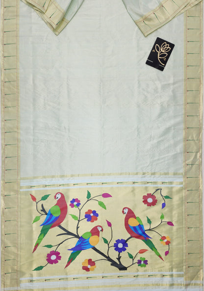 Single Muniya Brocade Paithani