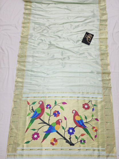 Single Muniya Brocade Paithani