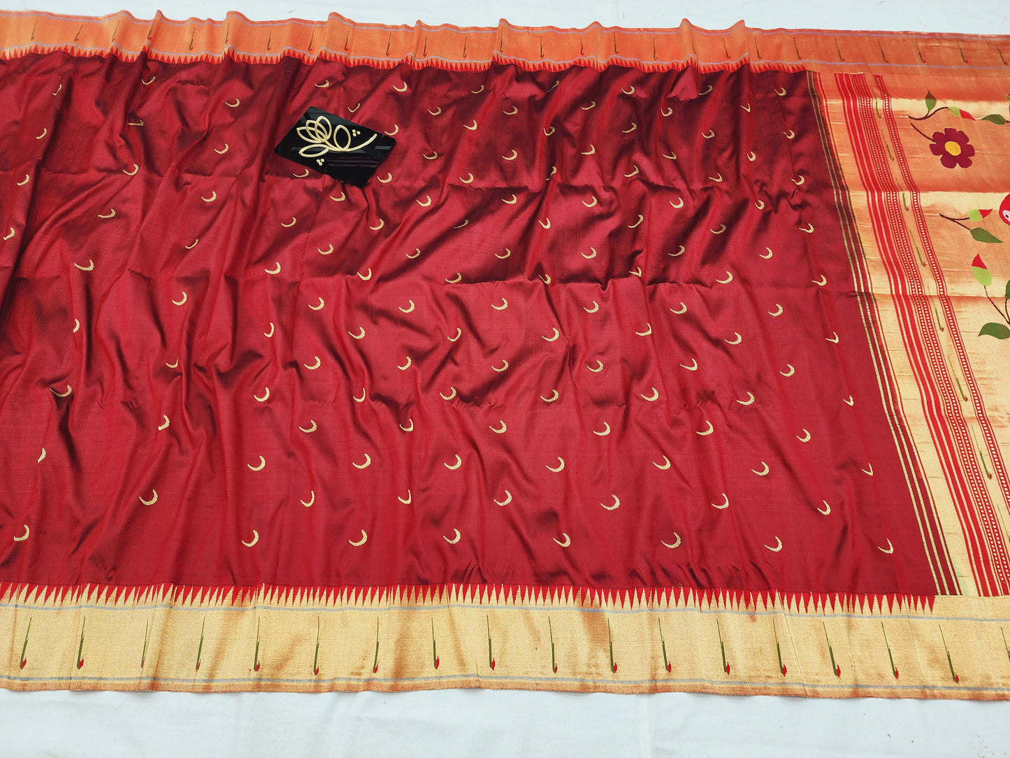 Single Muniya Brocade Paithani