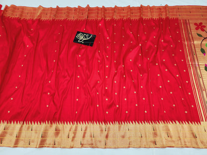 Triple Muniya Brocade Paithani