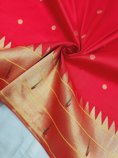 Triple Muniya Brocade Paithani