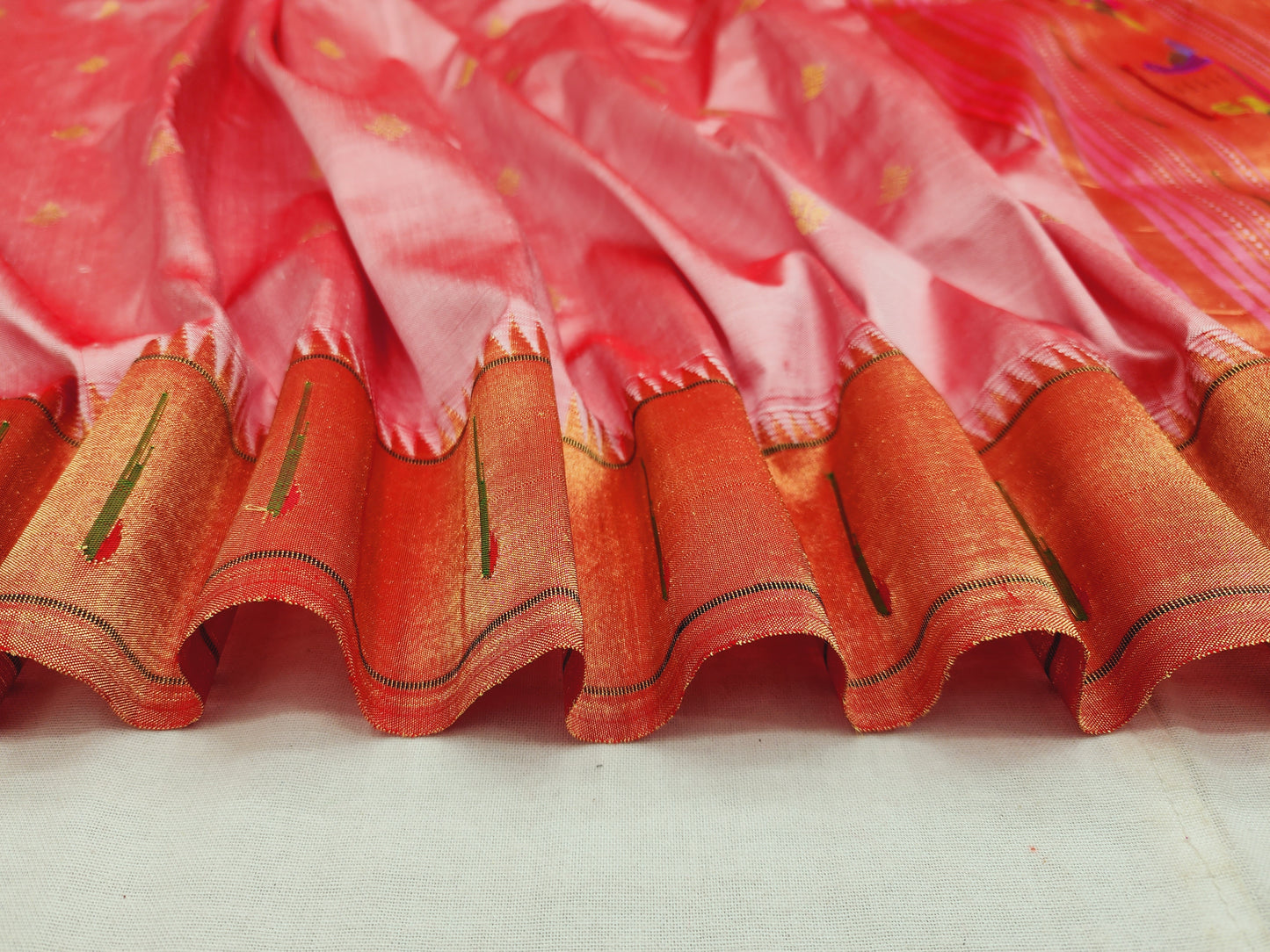 Single Muniya Brocade Paithani