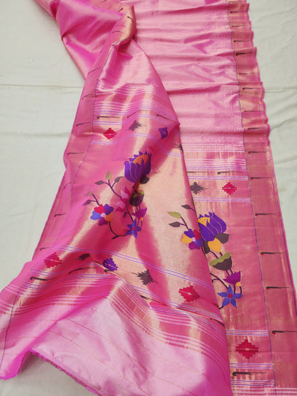 Single Muniya Brocade Paithani