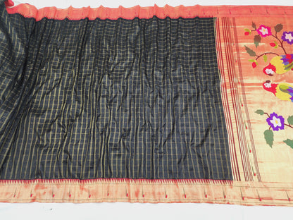 Single Muniya Brocade Paithani