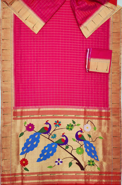 Single Muniya Brocade Paithani