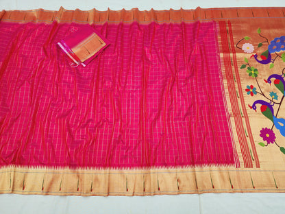 Single Muniya Brocade Paithani