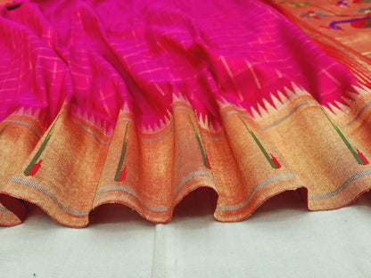 Single Muniya Brocade Paithani