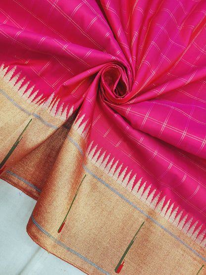 Single Muniya Brocade Paithani