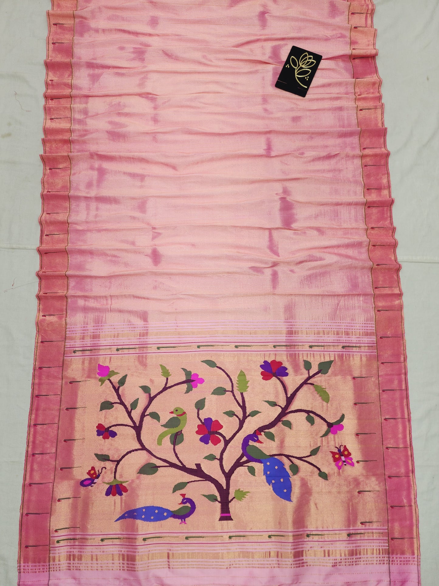 Single Muniya Brocade Paithani