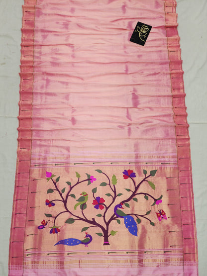Single Muniya Brocade Paithani