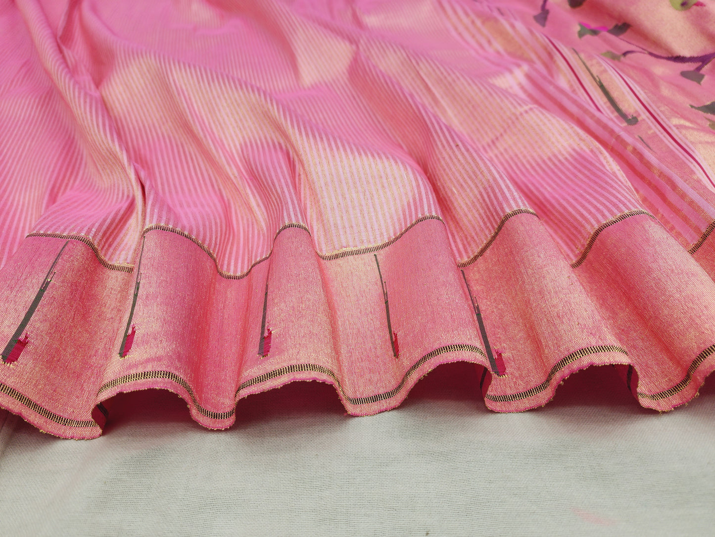 Single Muniya Brocade Paithani