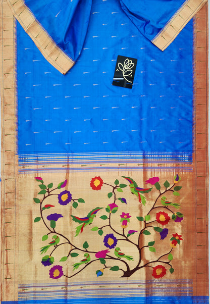 Single Muniya Brocade Paithani