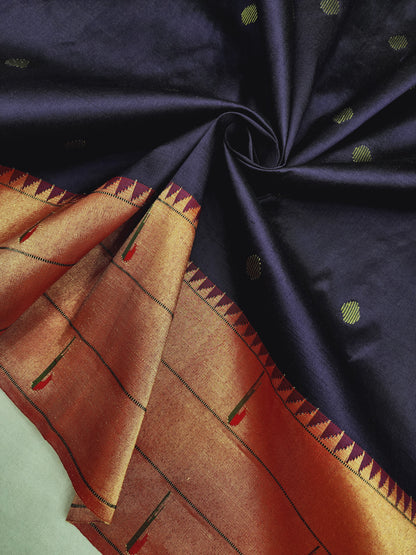 Triple Muniya Brocade Paithani