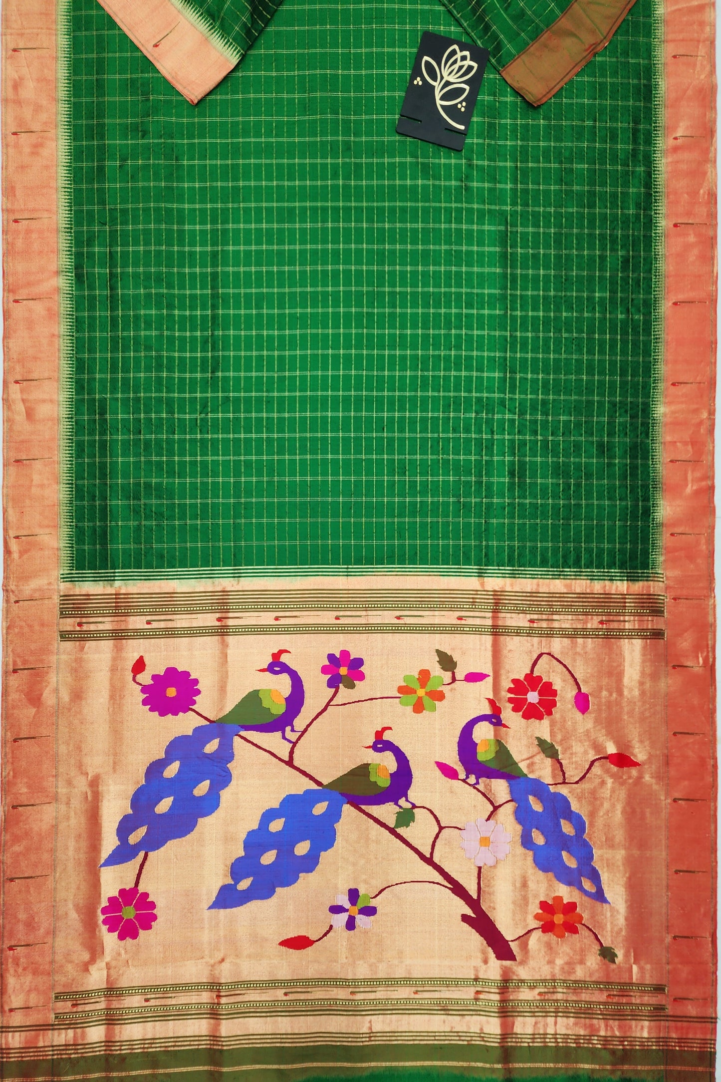 Single Muniya Brocade Paithani