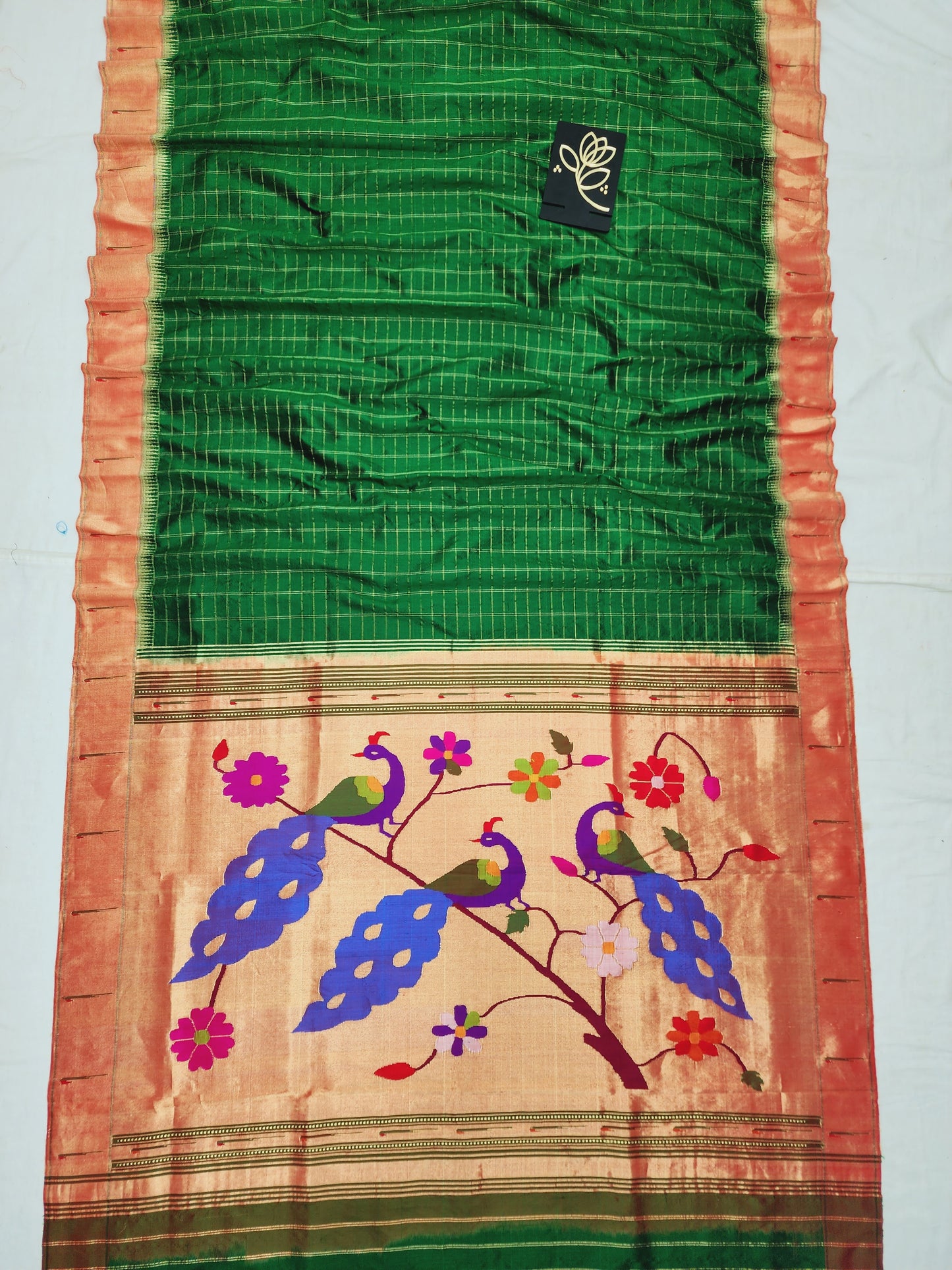 Single Muniya Brocade Paithani