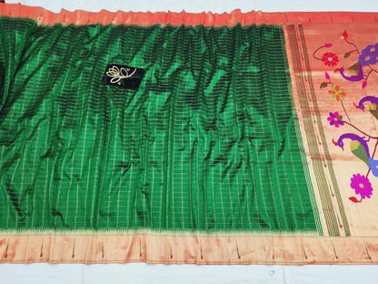 Single Muniya Brocade Paithani