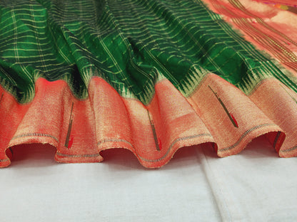 Single Muniya Brocade Paithani