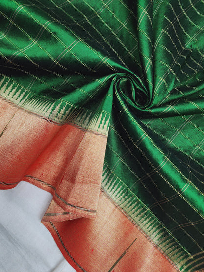 Single Muniya Brocade Paithani