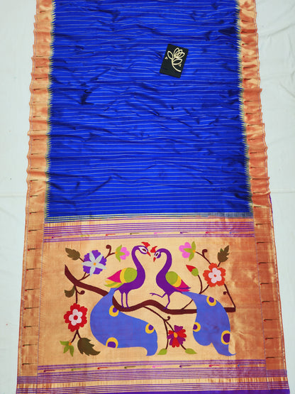 Single Muniya Brocade Paithani