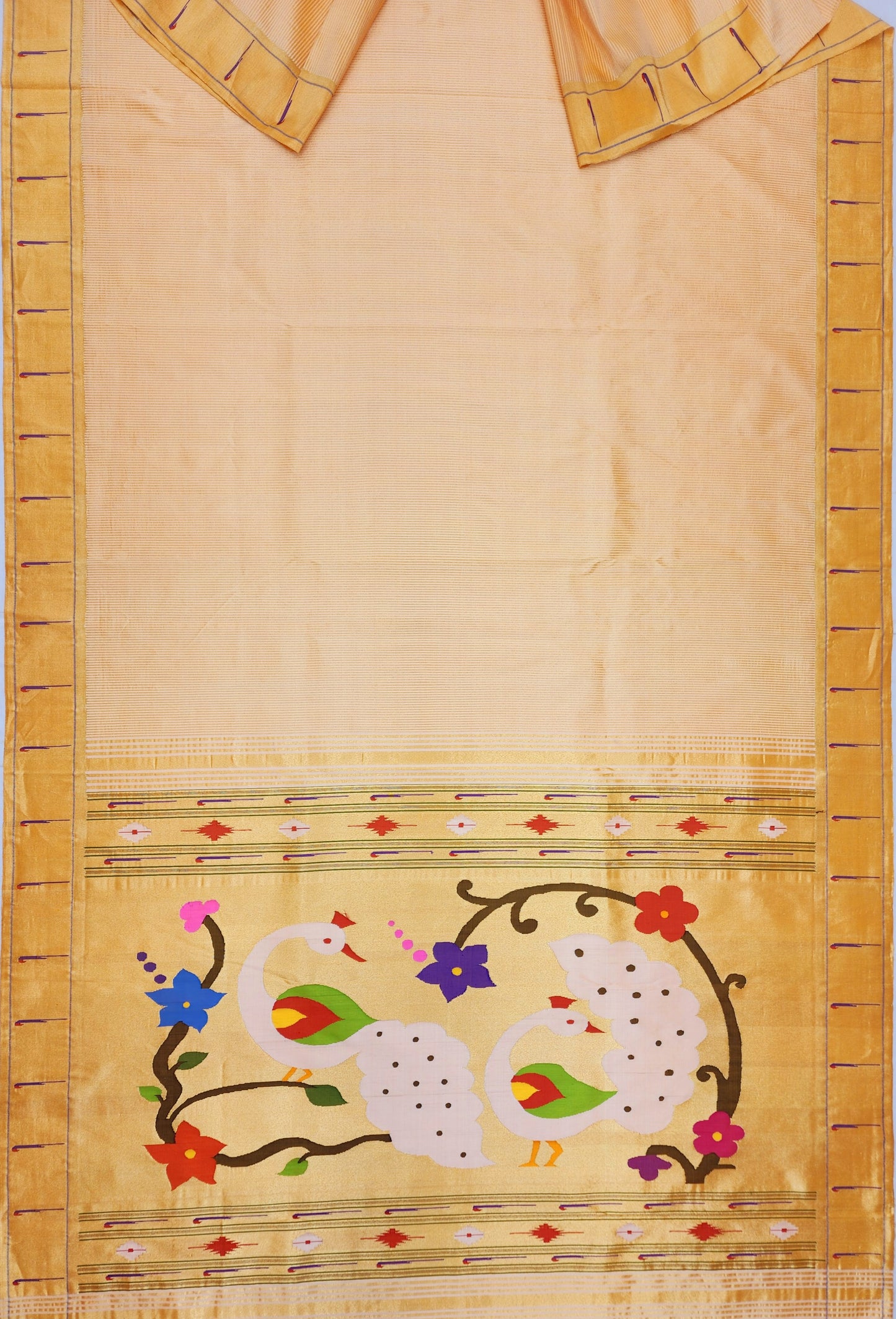 Single Muniya Brocade Paithani