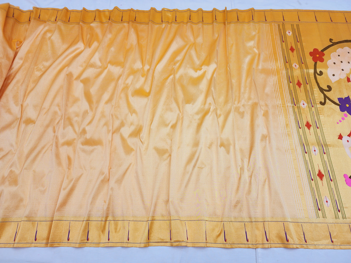 Single Muniya Brocade Paithani