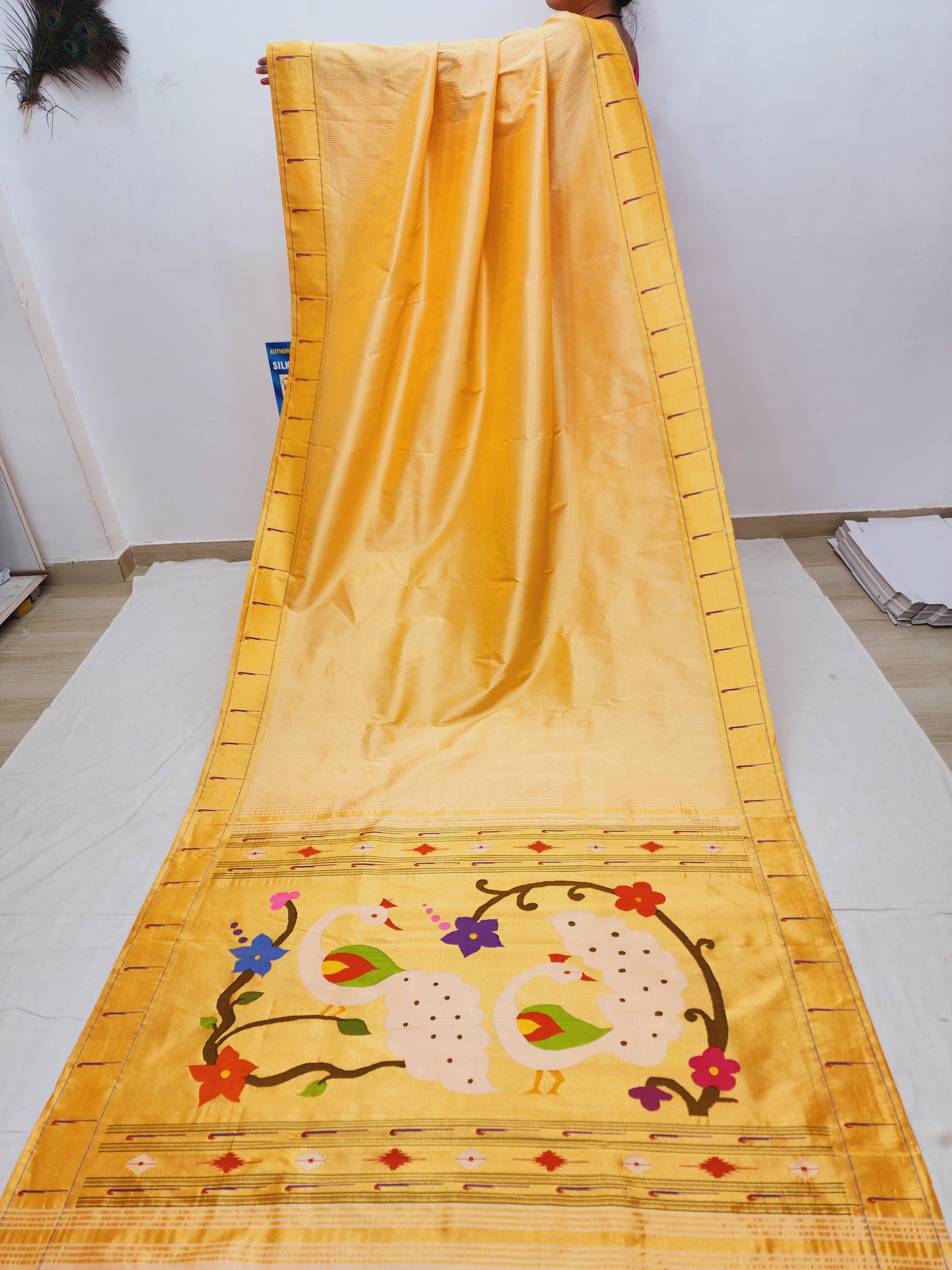 Single Muniya Brocade Paithani