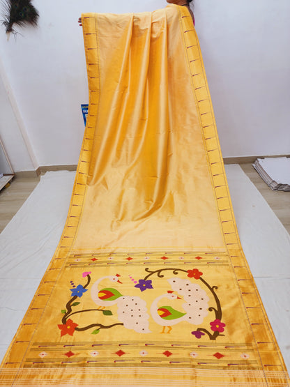 Single Muniya Brocade Paithani