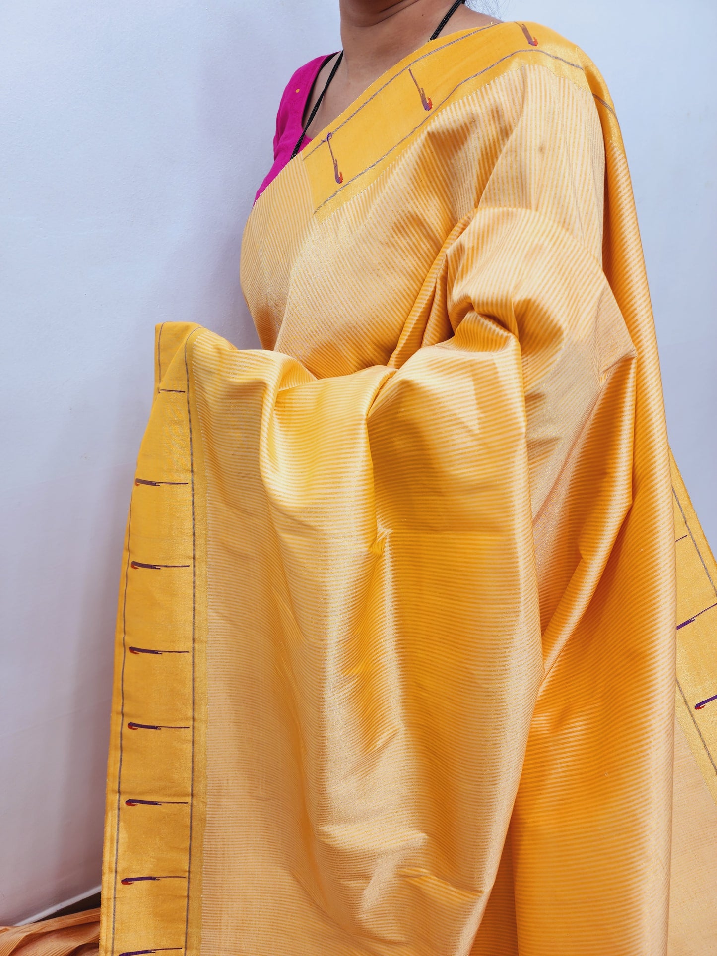 Single Muniya Brocade Paithani