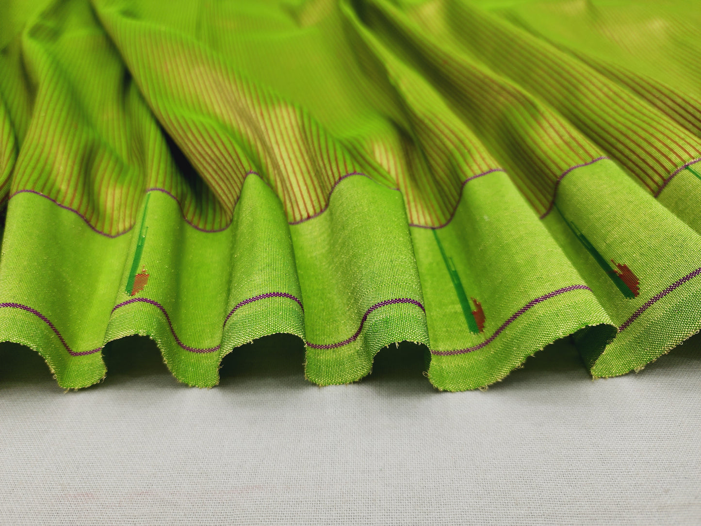 Single Muniya Brocade Paithani