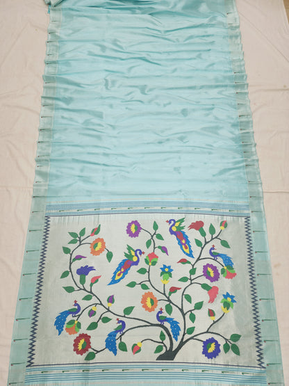 Single Muniya Brocade Paithani
