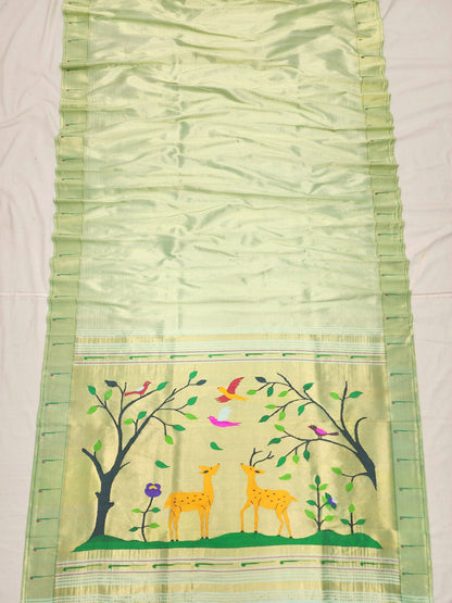 Single Muniya Brocade Paithani