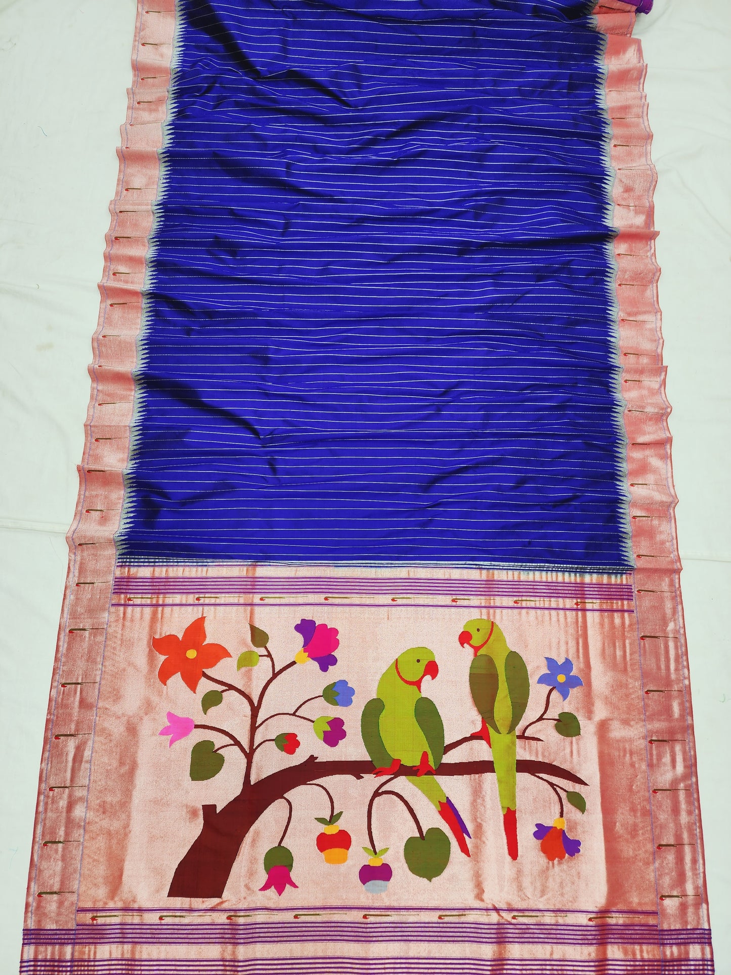 Single Muniya Brocade Paithani
